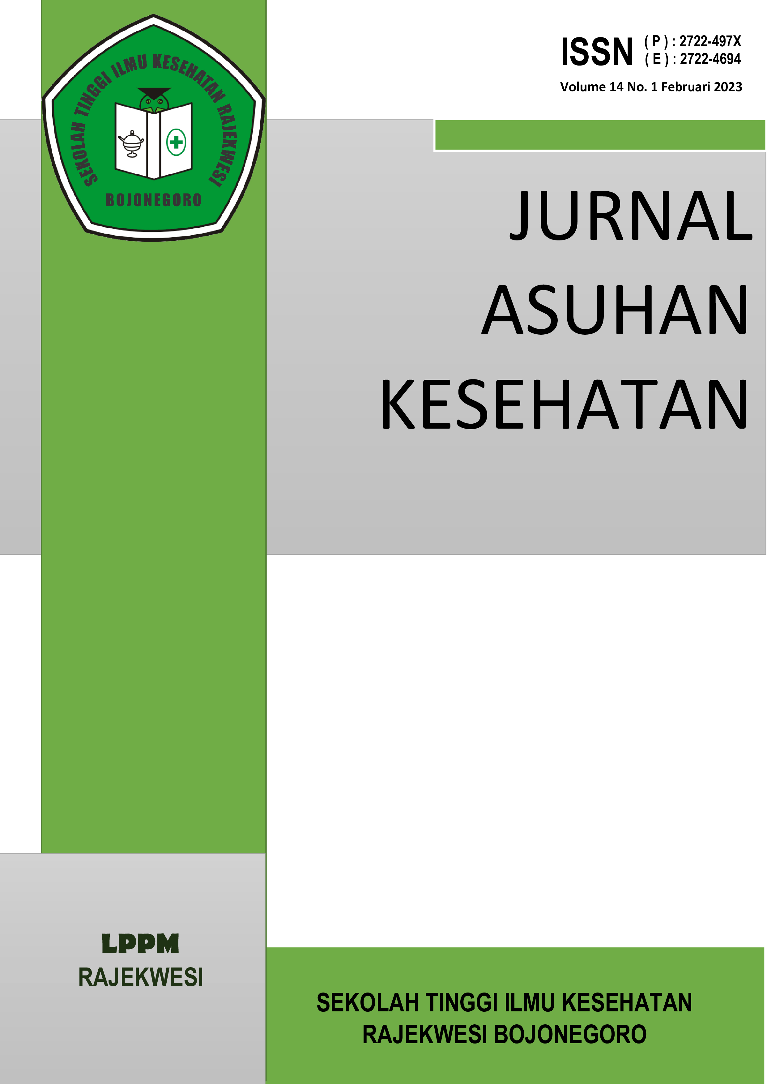 					View Vol. 14 No. 1 (2023): Asuhan Kesehatan Jurnal Ilmiah Ilmu Kebidanan dan Keperawatan
				